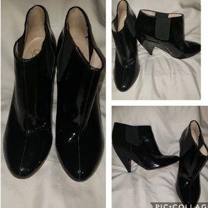 #AlmostNew Joan&David Ankle Bootie patentLeather